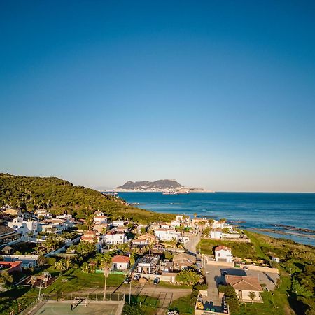 Increible Villa De Madera Con Vistas Al Mar Algeciras Exteriör bild