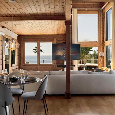 Increible Villa De Madera Con Vistas Al Mar Algeciras Exteriör bild