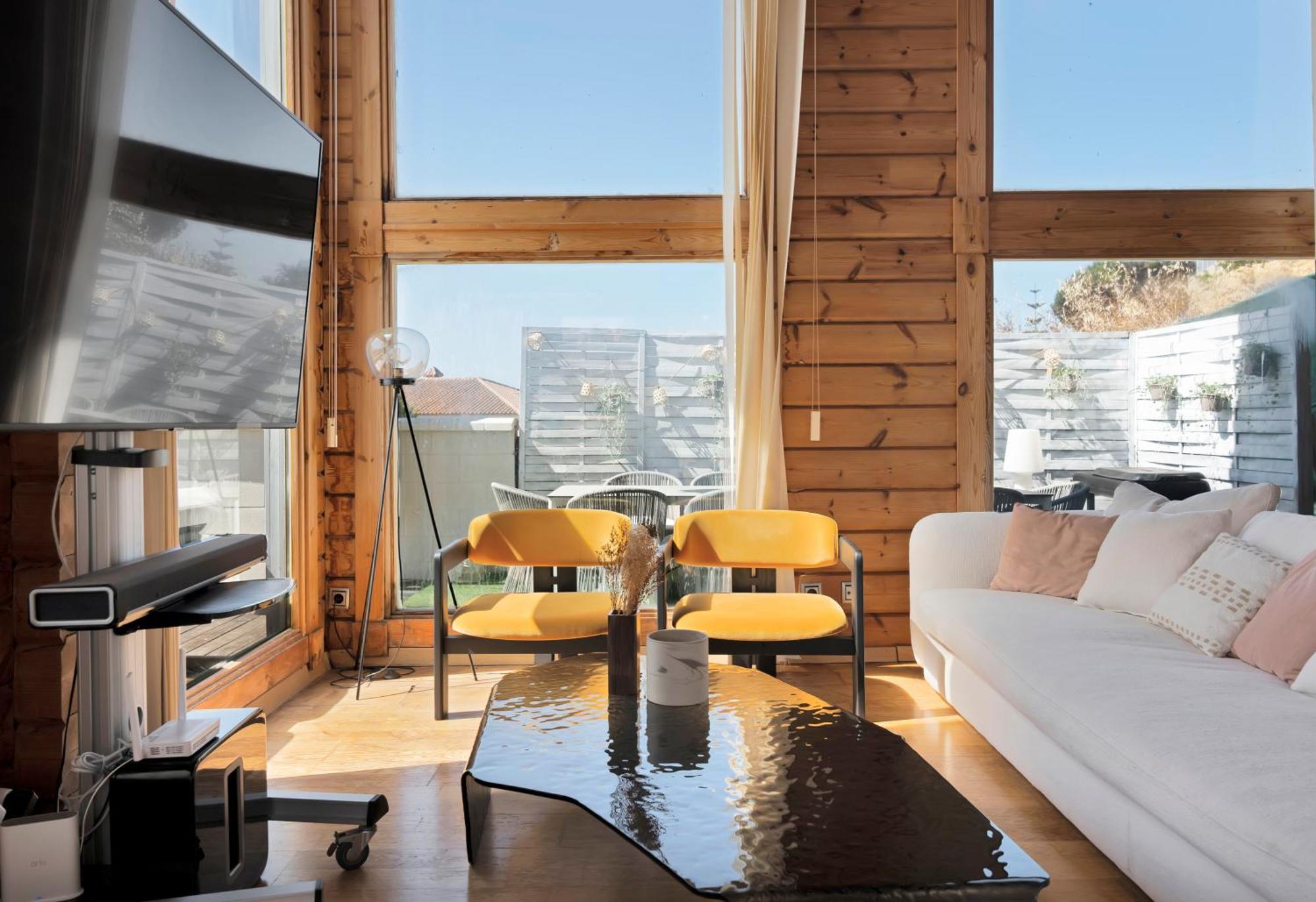 Increible Villa De Madera Con Vistas Al Mar Algeciras Exteriör bild