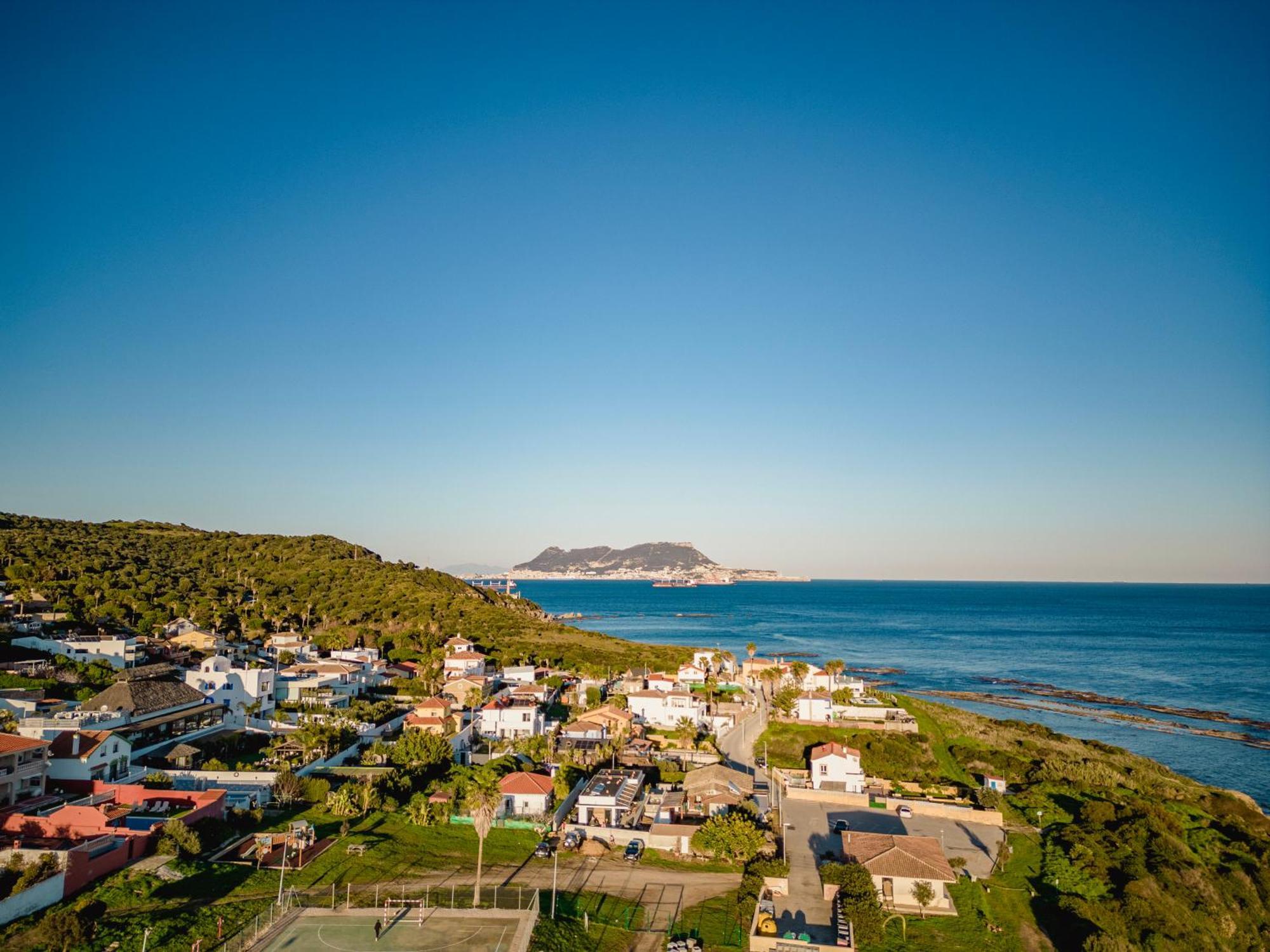 Increible Villa De Madera Con Vistas Al Mar Algeciras Exteriör bild