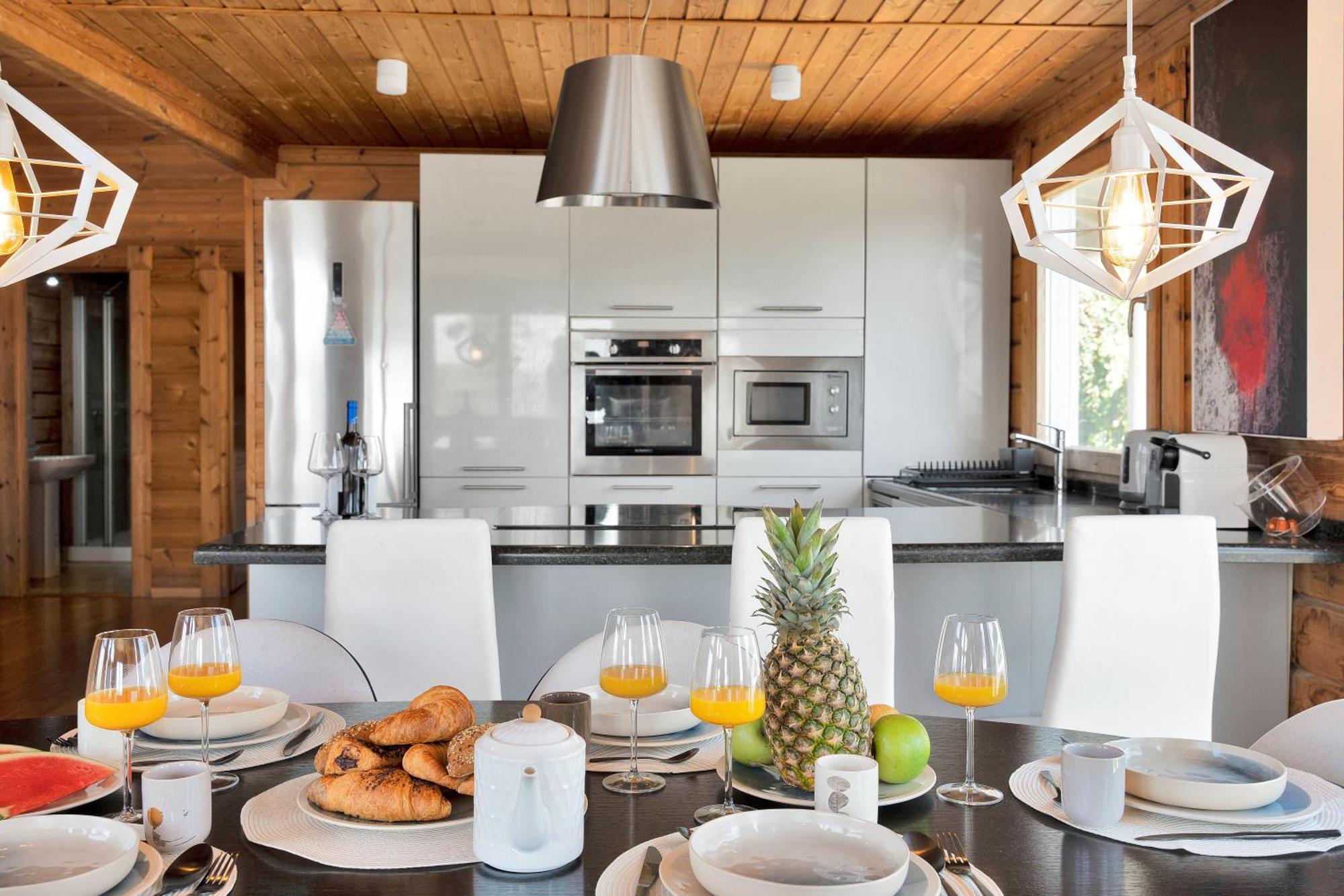 Increible Villa De Madera Con Vistas Al Mar Algeciras Exteriör bild