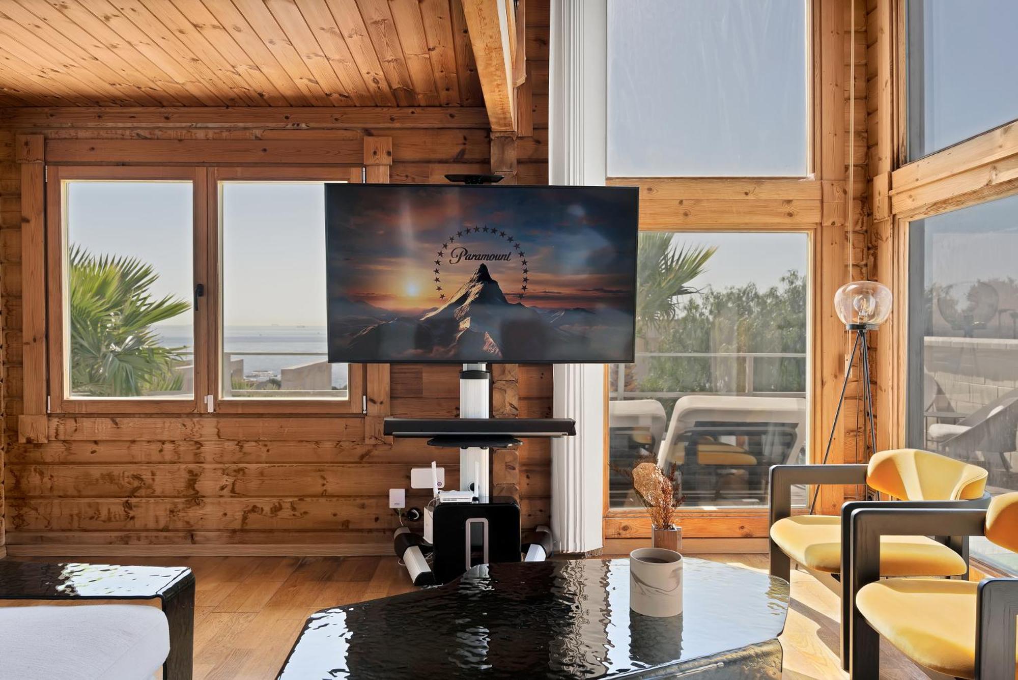 Increible Villa De Madera Con Vistas Al Mar Algeciras Exteriör bild